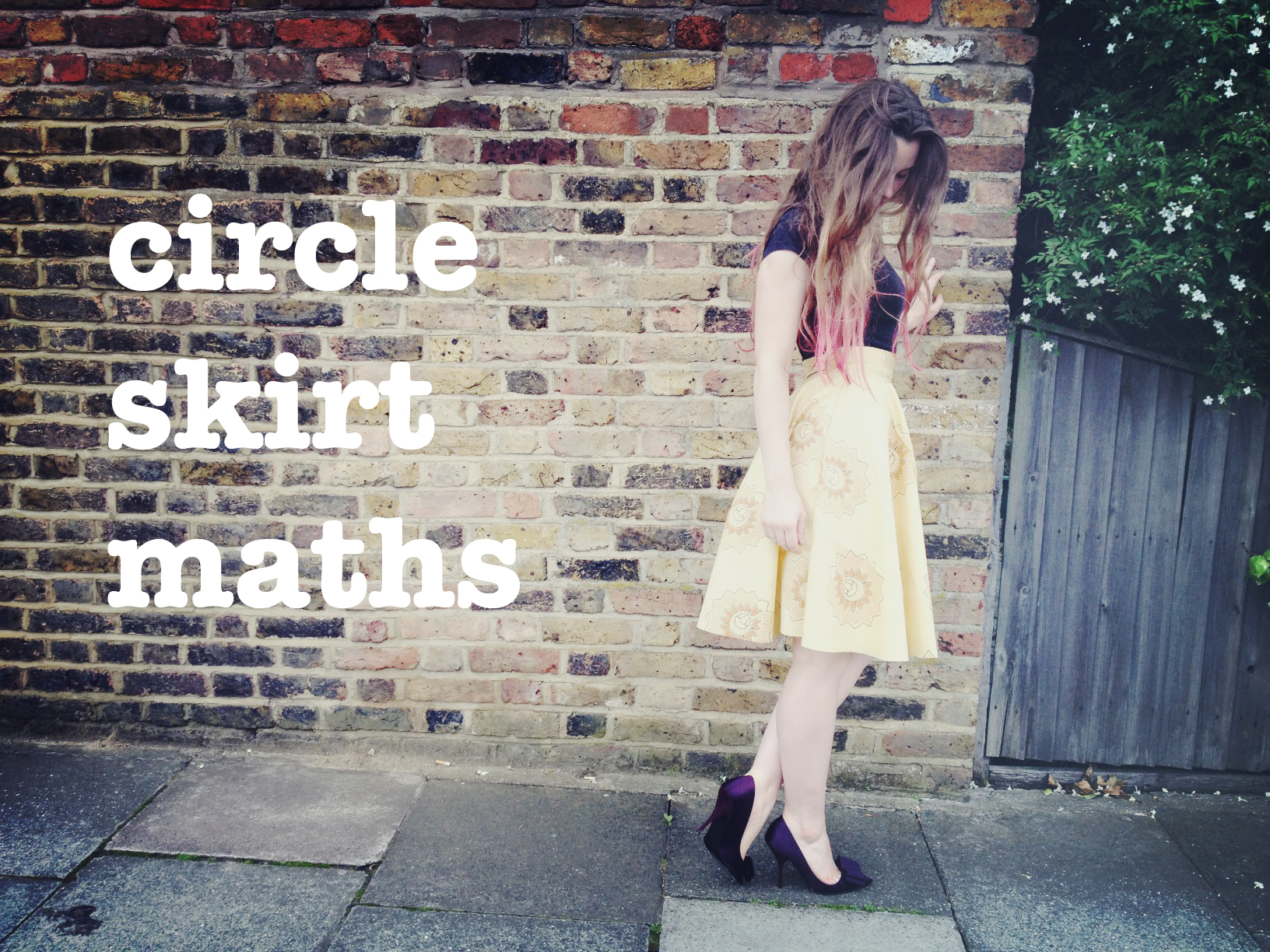 Circle Skirt Maths Explained By Hand London